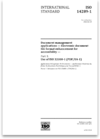 ISO 14289-1:2014 Cover