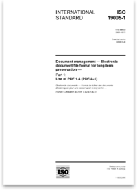 ISO 19005-1:2005 Cover