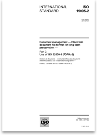 ISO 19005-2:2011 Cover