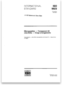 ISO 9923:1994 Cover